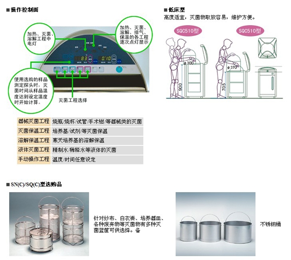 亚摩托压力蒸汽灭菌器