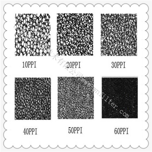 杭州活性炭过滤海绵孔径图 杭州活性炭过滤海绵孔径图