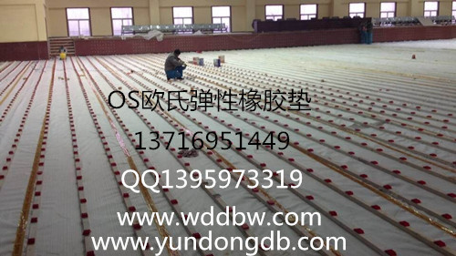 篮球馆橡胶垫