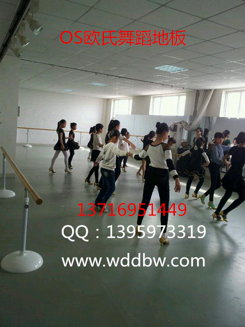 舞蹈地板，舞蹈把杆