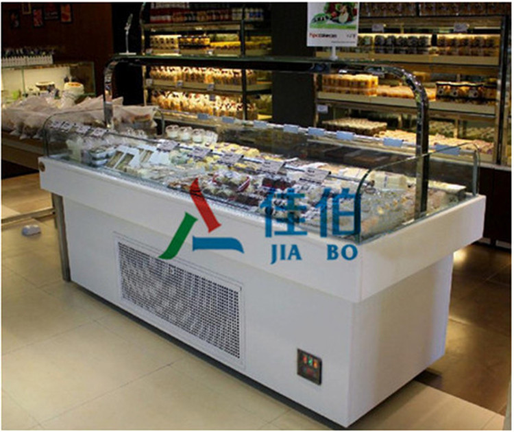 面包房蛋糕柜 烘焙屋保鲜柜 天然橡木蛋糕柜  不锈钢蛋糕柜  大理石蛋糕柜  金城制冷蛋糕柜