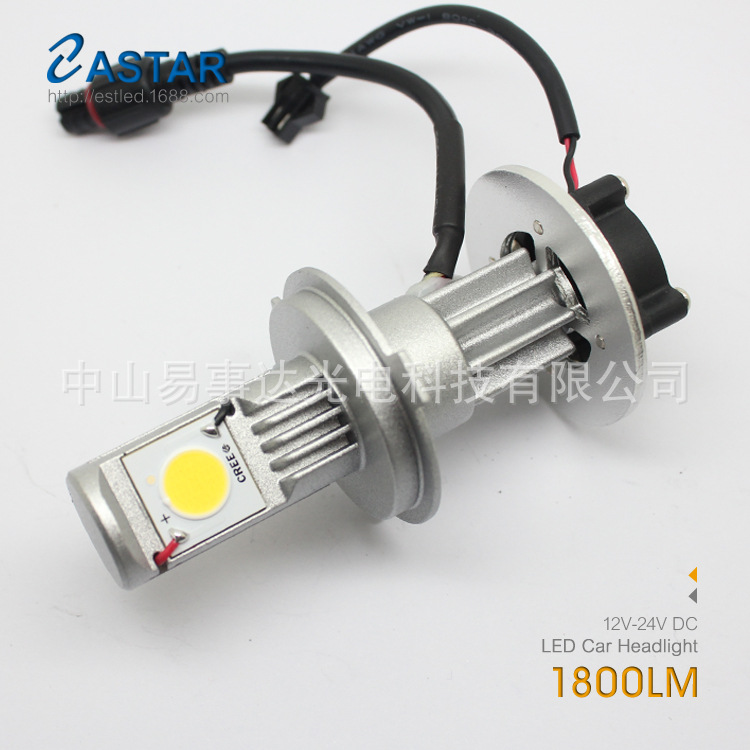 LED汽车前大灯2HL 改装专用H4近光雾灯  LED汽车大灯  LED车灯