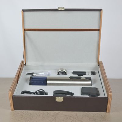 春季新款智能电动不绣钢红酒开瓶器定制Logo商务礼品套装  酒具  尊贵礼品