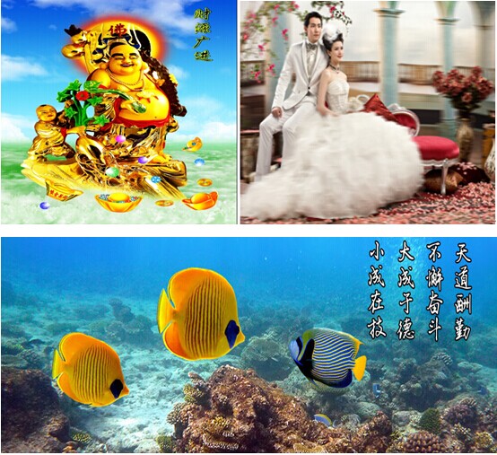 3D艺术立体玻璃  3D立体电视背景  3D沙发背景