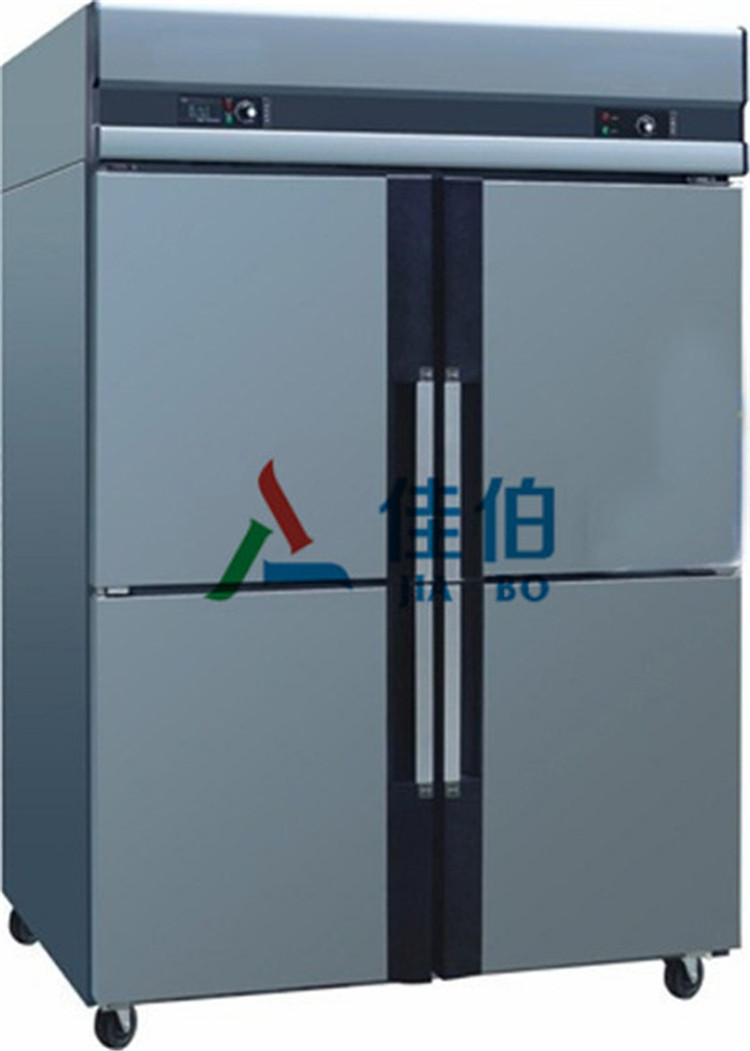 蔬菜水果保鲜柜 肉类食品冷冻柜 厨房冰柜供应  不锈钢六门低温柜  风冷厨房冰箱  直冷厨房冰柜