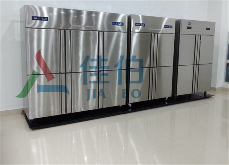 云南厨房冰柜 昆明不锈钢四门冰柜  丽江厨房双温冰柜  双温厨房冰柜  不锈钢六门冷柜