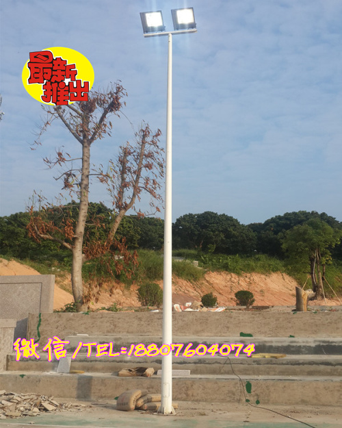 东莞哪有卖篮球场灯杆 球场直杆灯光造型设计  珠海灯杆
