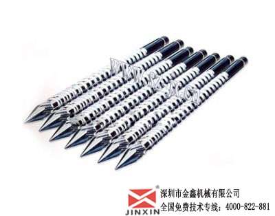 立式注塑机图片金鑫定做各种型号现货原装  注塑机配件  螺杆料筒