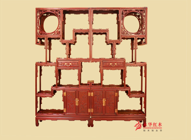 博古柜@红木书柜#永华家具-广东省全国名牌  红木柜  红木家具  古典红木