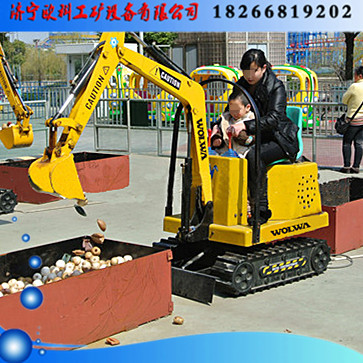 儿童挖掘机游乐项目  钥匙型挖掘机