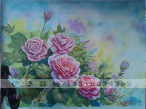家装墙体彩绘  涂鸦  艺术