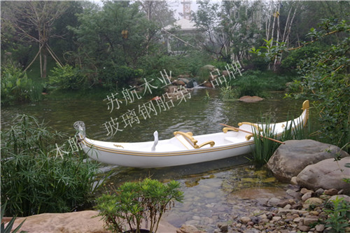 南京贡多拉观光船 欧式两头尖观光船