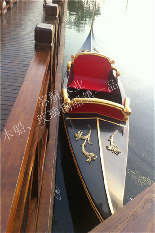 南京贡多拉观光船 欧式两头尖观光船