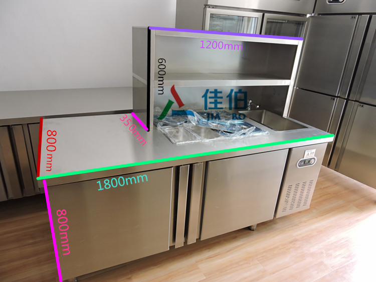 江苏冷藏雪克台 奶吧吧台定做厂家 冷饮店操作台  奶茶咖啡店吧台  奶茶组合冷藏柜  冷饮店组合操作台