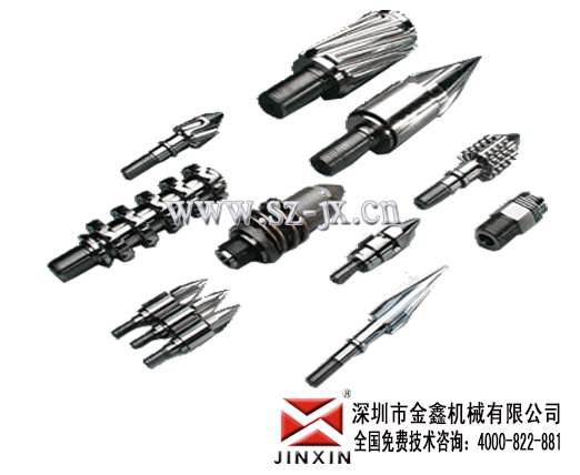机筒超硬螺杆金鑫定做各种型号现货原装  注塑机配件  螺杆料筒