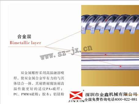 注塑螺杆机筒金鑫定做各种型号现货原装  注塑机配件  螺杆料筒