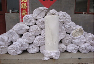 白大化白色有机硅防水帆布篷布苫布