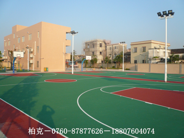 增城球场灯杆 篮球场6米杆安装 户外照明灯柱高度可定做  户外灯柱  球场灯柱高度