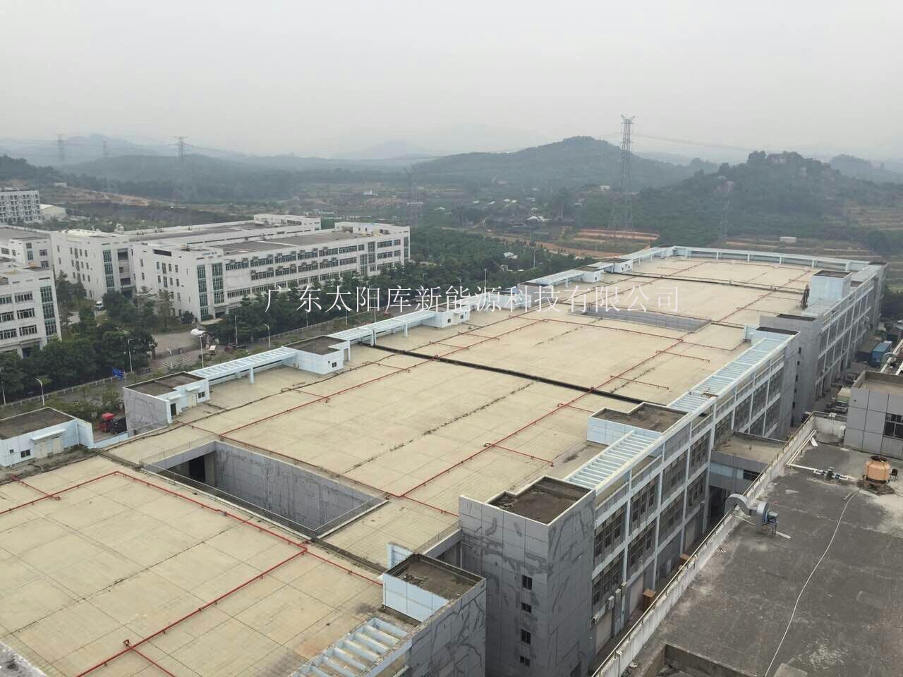 深圳创维工业园4MW太阳能发电项目案例  深圳太阳能发电