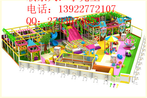 汕尾室内儿童游乐设备价格/河源商场儿童亲子乐园定做多少钱  室内儿童乐园设备