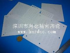激光加工陶瓷基片微孔小孔  陶瓷垫片  陶瓷片微孔加工