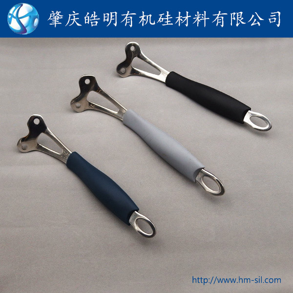 环保隔热彩色硅胶锅手柄,环保隔热彩色硅胶炒锅手柄  硅胶环保锅把手  炒菜锅把手  不锈钢锅手柄