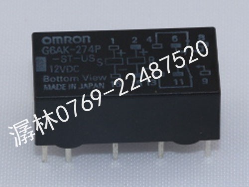 广东优势供应欧姆龙信号继电器g6ak-274p-st-us