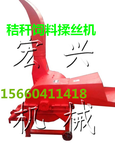 养殖用秸秆揉丝机 铡揉粗饲料  饲料揉丝机价格