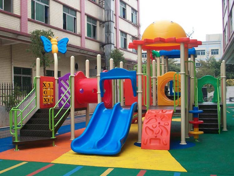 深圳幼儿园滑梯，户外滑梯塑料材质的厂家  深圳户外滑梯  深圳组合滑梯
