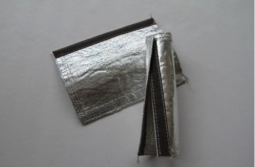 反辐射套管 玻璃纤维铝箔套管  高温防火套管