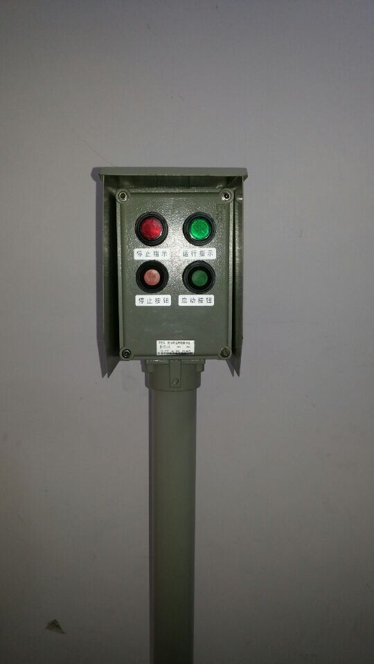 防爆现场操作柱BZC53-A2D2乐清厂家报价  防爆按钮盒  防爆控制箱