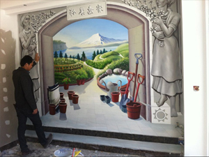 云南墙体彩绘
