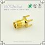 优质特价SMA天线连接头 SMA母头直式4角焊PCB板连接器