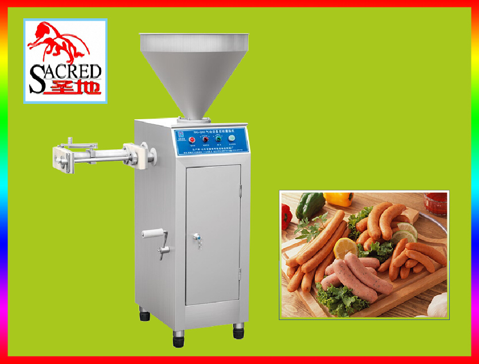 全自动液压灌肠机YG-50型 火腿肠制作机器 真空灌肠机