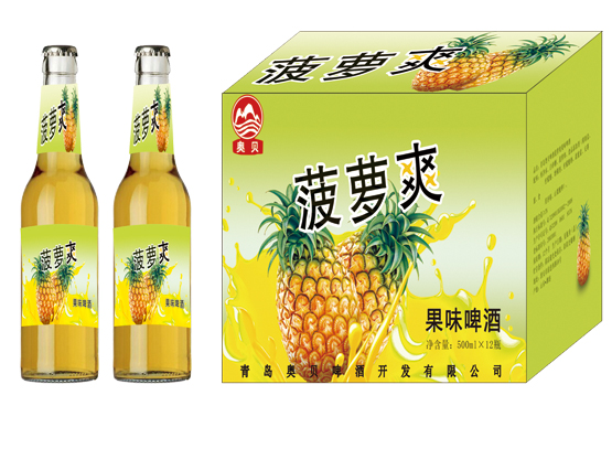 银川|固原啤酒批发500毫升菠萝爽果啤&nbsp;&nbsp;500毫升大瓶&nbsp;&nbsp;维梅果味啤酒&nbsp;&nbsp;厂家低价位招商代