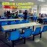 食堂餐桌椅图片 BK-9001食堂餐桌椅价格 不锈钢餐桌批发