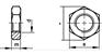 六角薄螺母 Hexagon nuts