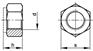 全钢自锁螺母 Hexagon nuts