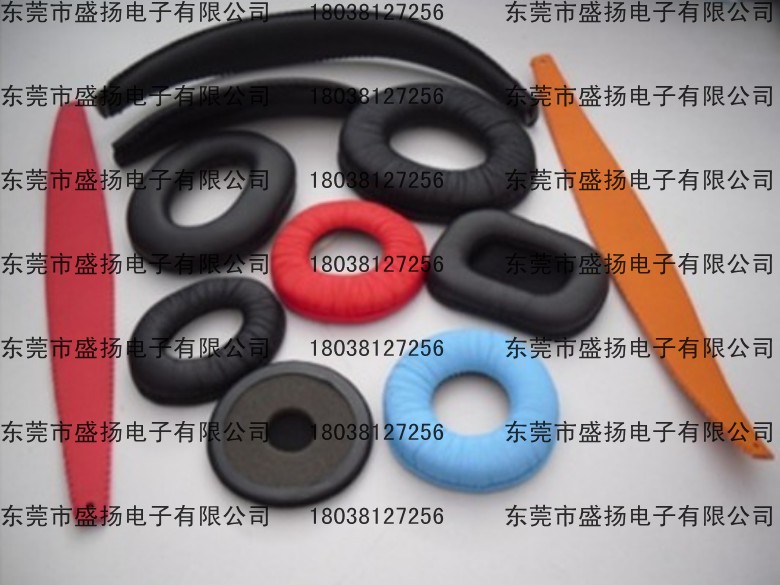 质优价廉车缝耳机套 优质皮套耳罩 圆形耳机套