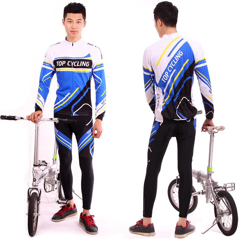 翼章骑行服工厂批发定做骑行服夏秋套装骑行服加工