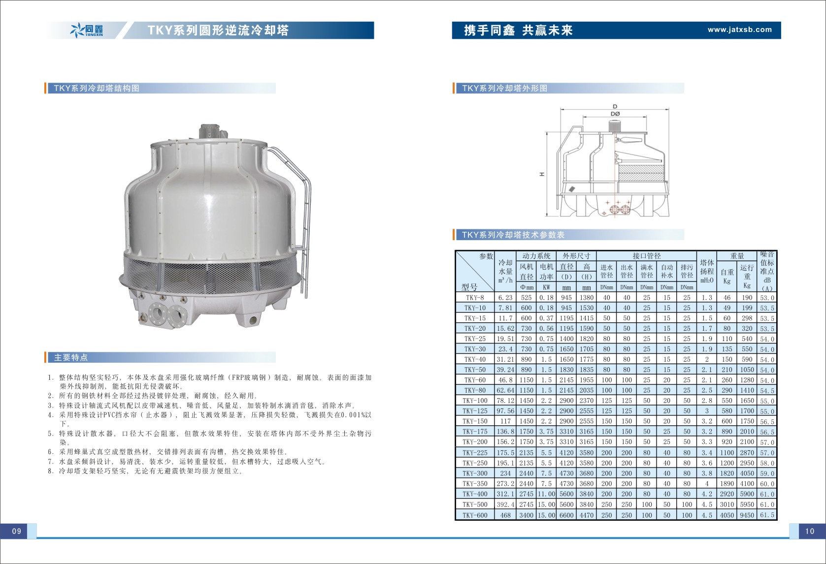 福建冷却塔型号 福建工业型冷却塔