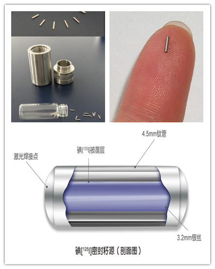 放射粒子植入技术具体详细&nbsp;&nbsp;碘125密封籽源&nbsp;&nbsp;碘125粒子植入