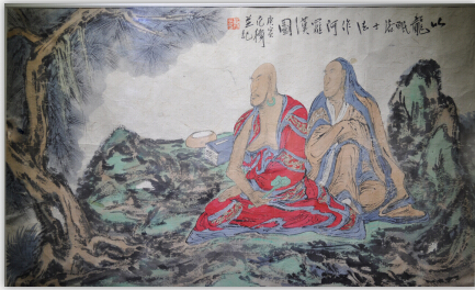 最有性?xún)r(jià)比的范揚(yáng)羅漢圖由居德軒畫(huà)廊提供