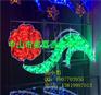 LED造型灯，滴胶片，花型，灯杆挂件，红色加红色