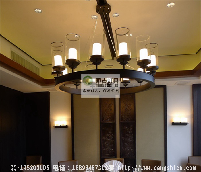 新中式风格餐厅灯具，新中式酒楼灯具，新中式元素灯具定制&nbsp;&nbsp;新中式灯具