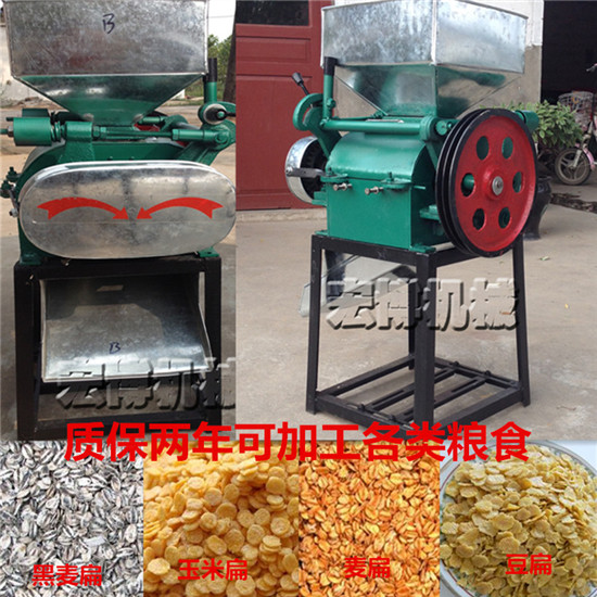 多功能脱皮碾扁机 小型家用挤扁机 新型设备直销