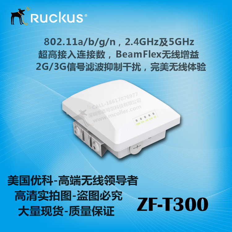 美国Ruckus优科zoneflexT300室外无线AP  美国优科T300  优科T300AP  T300室外AP