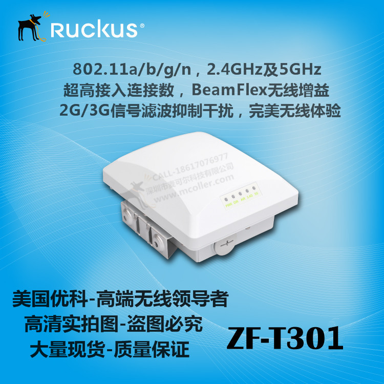 美国Ruckus优科zoneflexT301室外无线AP  美国优科T301  优科T301AP  T301室外AP