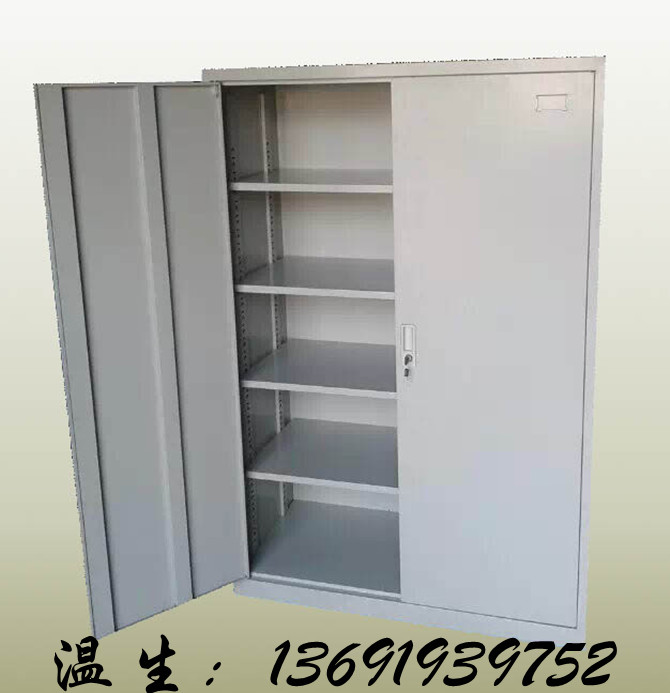 双开门工具柜  挂板式工具柜  五抽标准工具柜