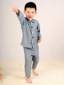 男童睡衣居家服OEM加工  睡衣加工  家居服定制